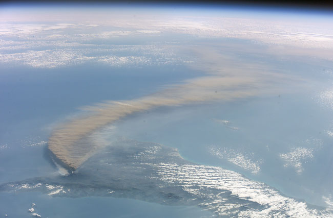 El humo del Etna