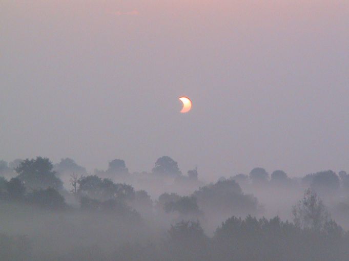 Eclipse en la niebla