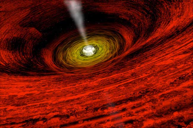 GRO J1655-40: Prueba de un agujero negro giratorio.