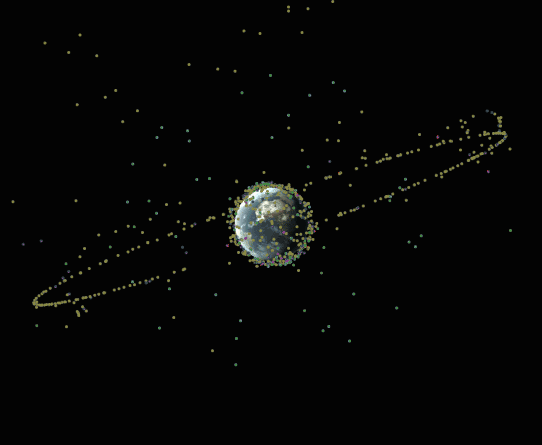 Los satélites que rodean la Tierra