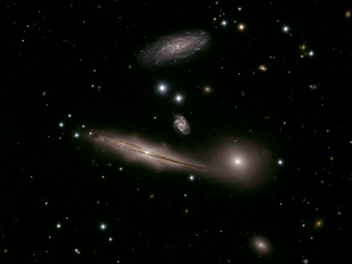 El Grupo de Galaxias HCG 87