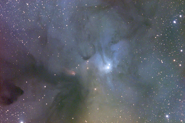 IC 4603: una nebulosa de reflexión en Ofiuco