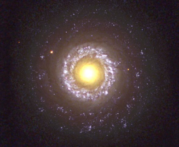 La galaxia espiral NGC 7742