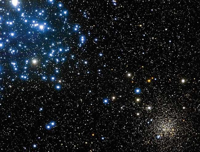 Los cúmulos estelares abiertos M35 y NGC 2158