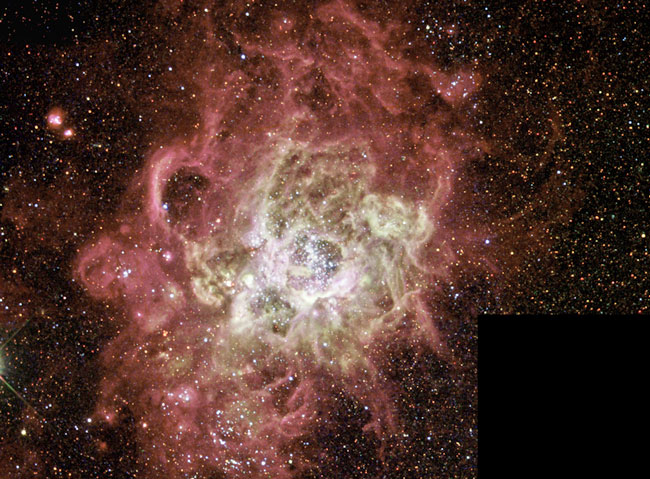 NGC 604: una gigantesca guardería estelar