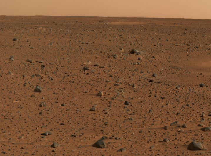 Marte Rojo desde Spirit