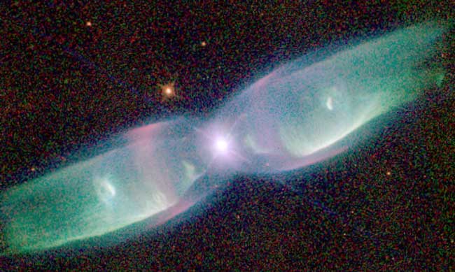 M2-9: las alas de la Nebulosa de la Mariposa