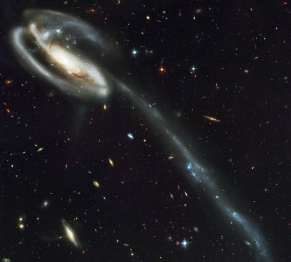 Arp 188 es la Galaxia Renacuajo