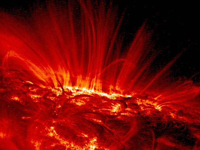 Bucles ultravioletas en las manchas solares