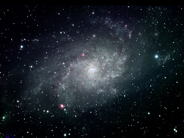 La espiral cercana M33
