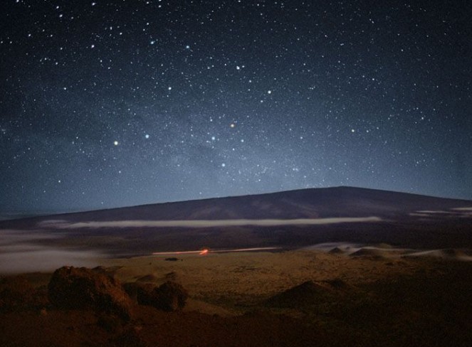 La Cruz del Sur en los cielos de Mauna Loa