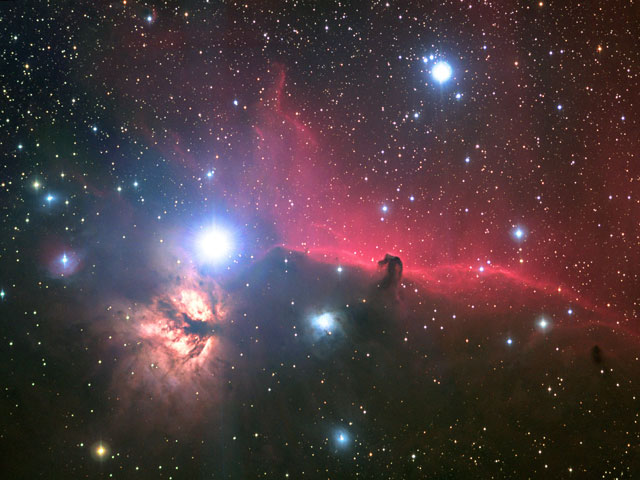 La nebulosa Cabeza de Caballo en Orión