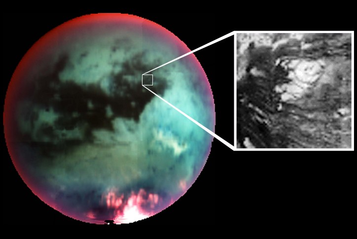 El criovolcán de Titán