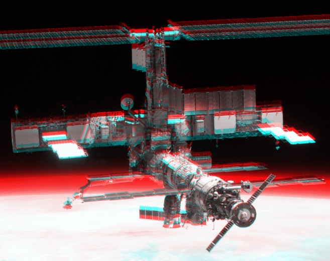 La Estación Espacial Internacional en 3D