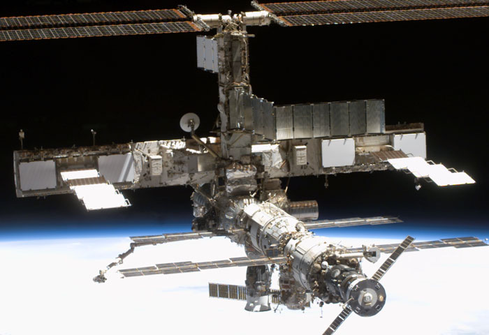 La Estación Espacial Internacional desde la órbita