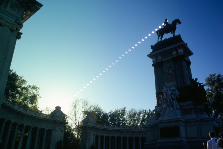 Eclipse en Madrid