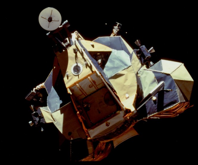 El módulo lunar del Apolo 17