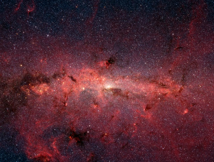 Las estrellas del centro galáctico