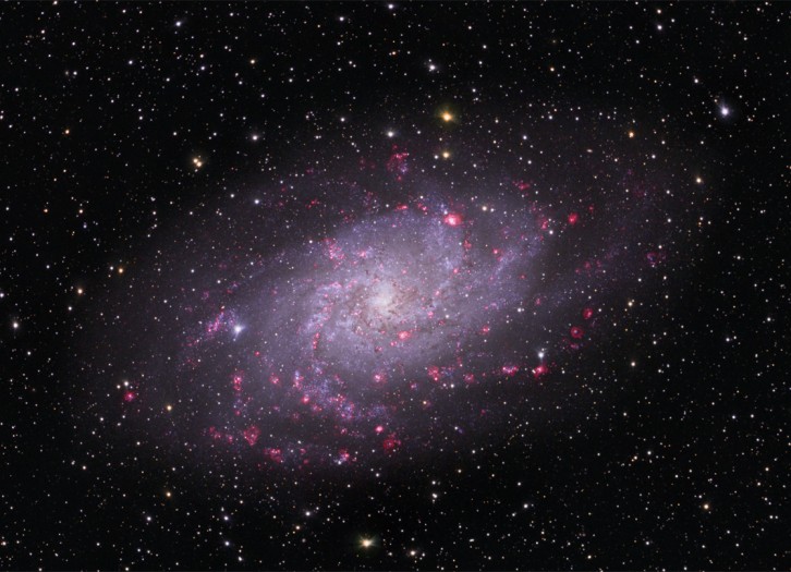 M33: Galaxia Espiral en el Triángulo