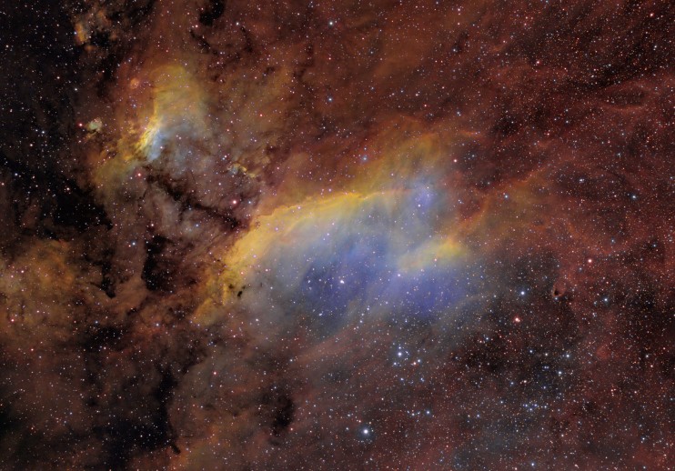 IC 4628: La nebulosa de la Gamba