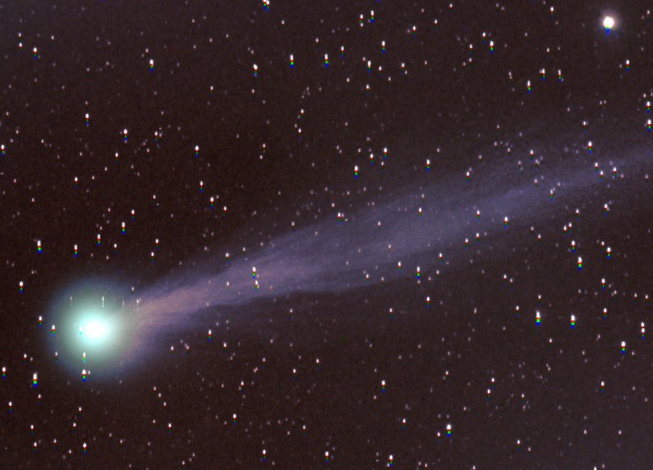 Explosión del cometa SWAN