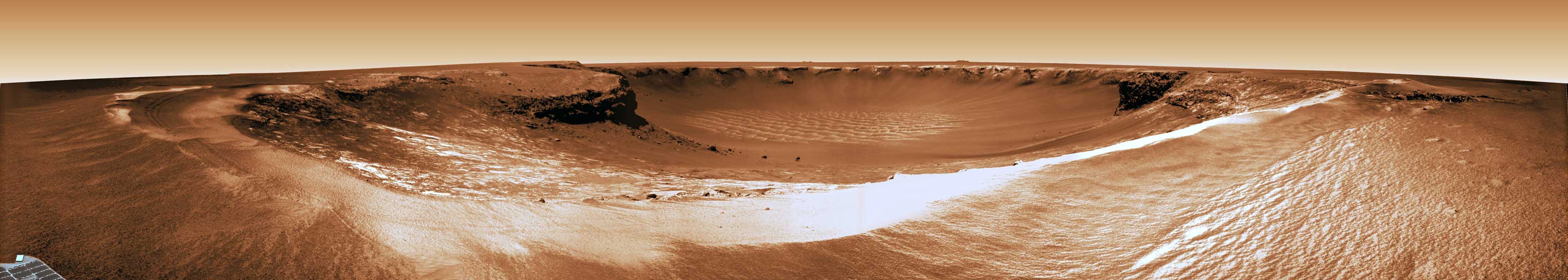 Cráter Victoria en Marte