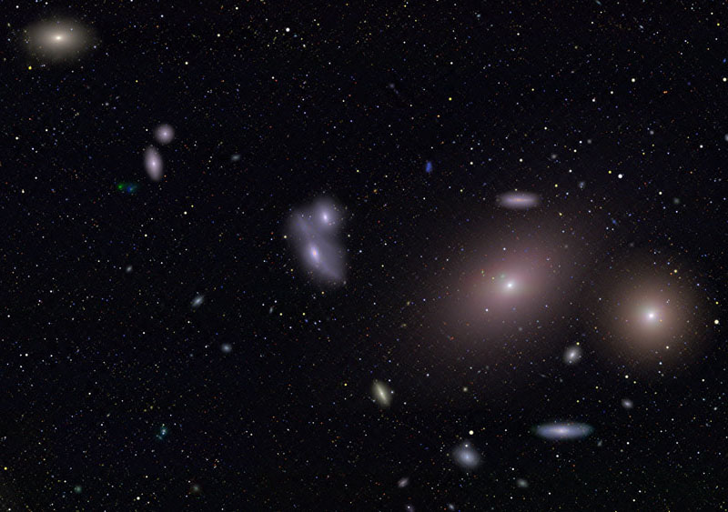 Cadena de Galaxias de Markarian
