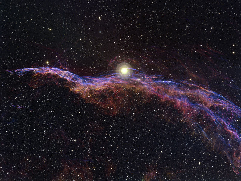 NGC 6960: Nebulosa Escoba de la Bruja