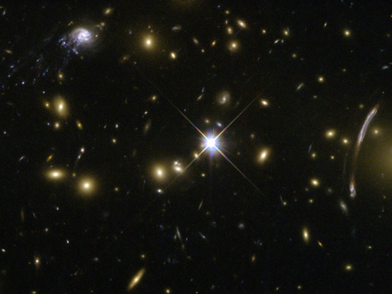 Ilusión y evolución en el cúmulo de galaxias de Abell 2667