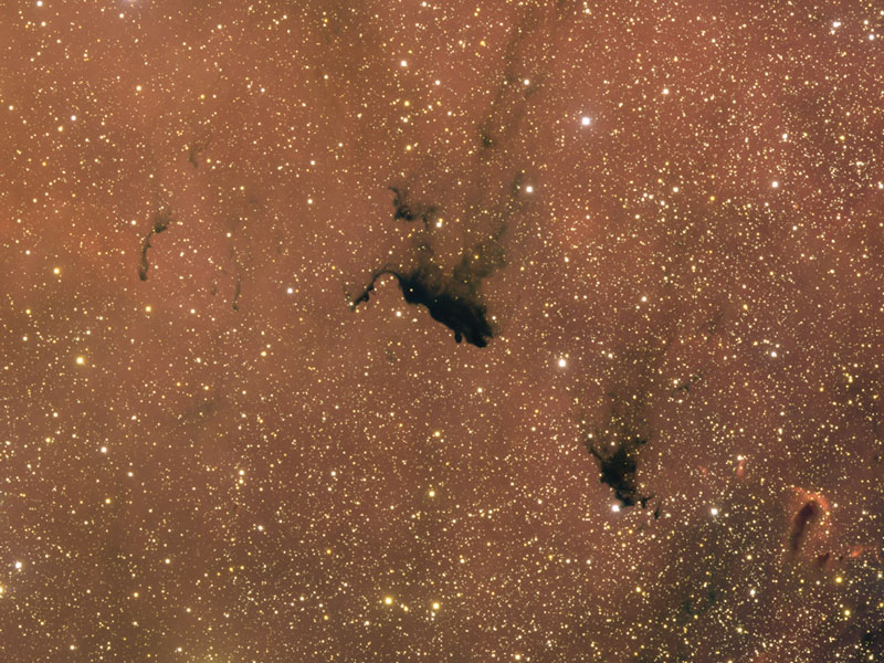 La nube molecular Barnard 163