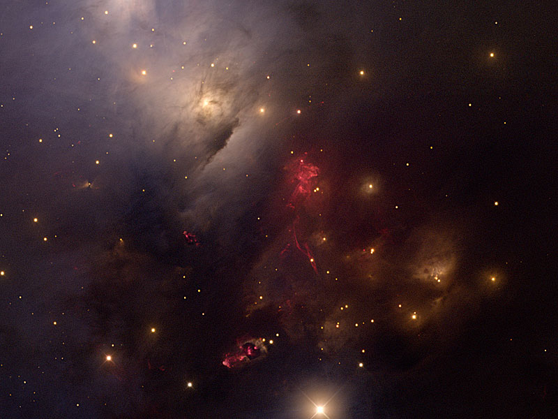 En el centro de la nebulosa de reflexión NGC 1333