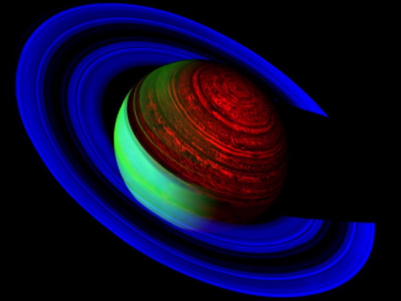 Saturno neón