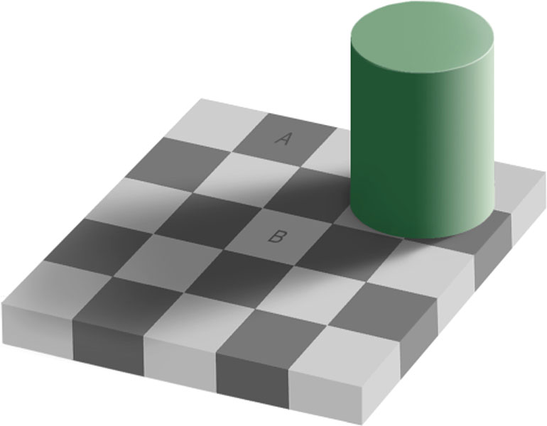 La ilusión del mismo color