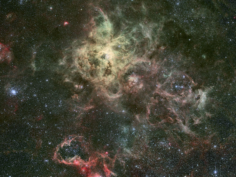 Tentáculos de la Nebulosa Tarántula