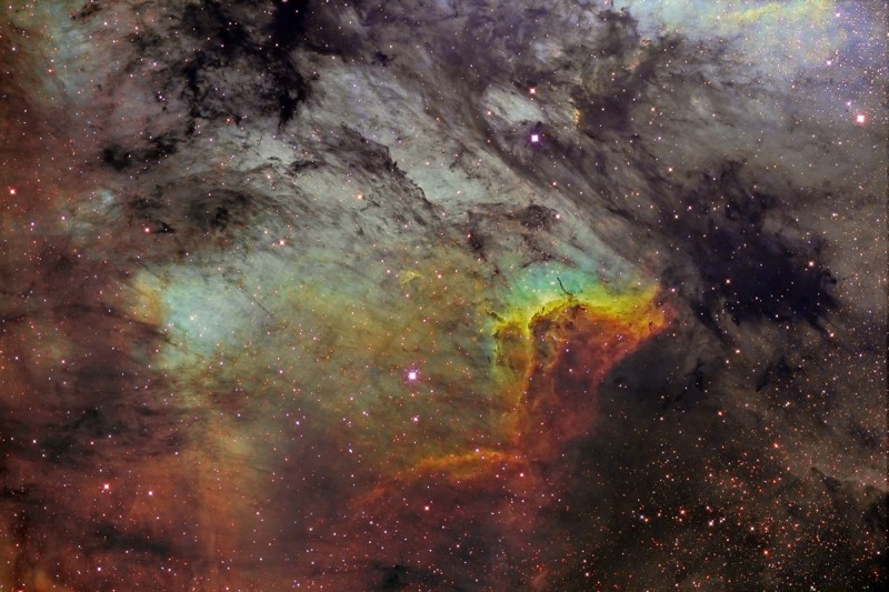 IC 5067 en la Nebulosa del Pelícano