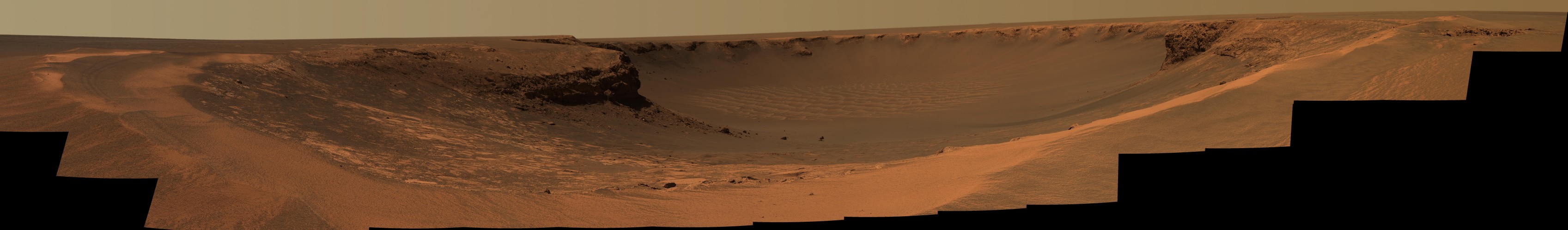 Cráter Victoria en Marte