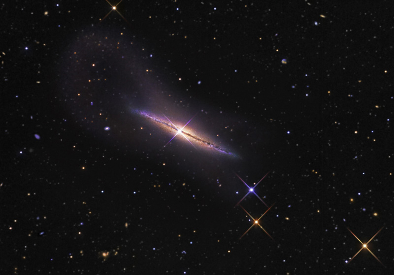 NGC 4013 y las mareas
