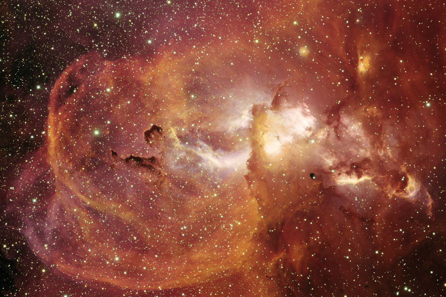 La región de formación estelar NGC 3582