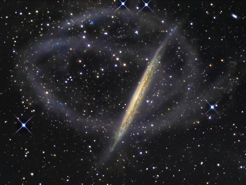 Los flujos estelares de NGC 5907