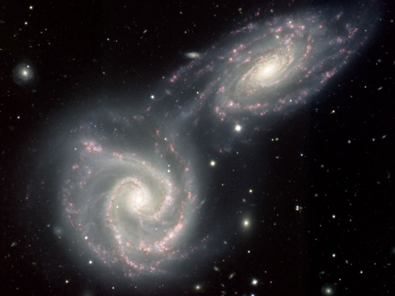 Las Galaxias Espirales en Colisión de Arp 271