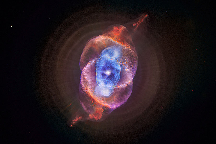 Rayos X desde la Nebulosa del Ojo de Gato