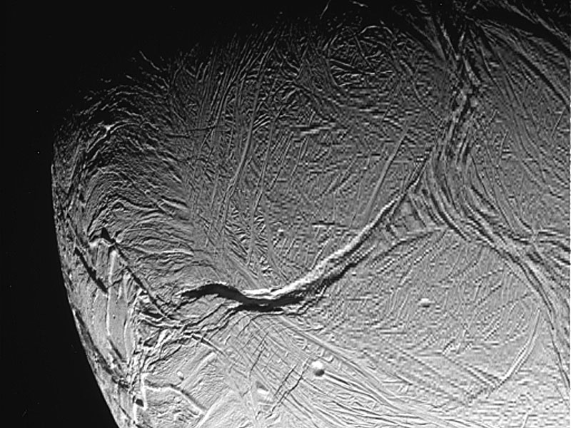 Un raya tigre desde la Cassini