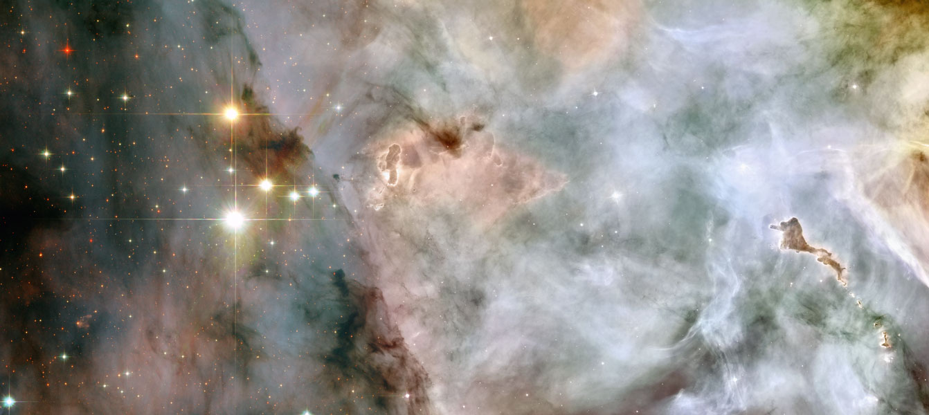 Estrellas masivas en la nebulosa Carina