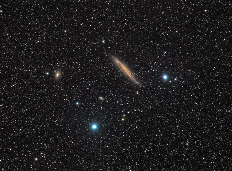 NGC 4945 en Centauro
