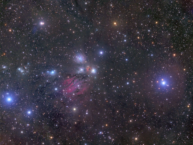 NGC 2170: una naturaleza muerta celeste