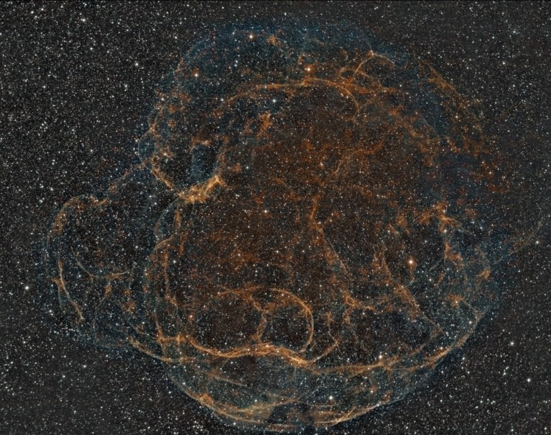 Simeis 147: Remanente de Supernova