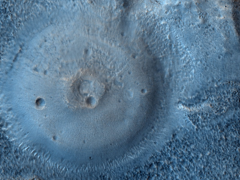 Posibles Volcanes de Lodo en Marte