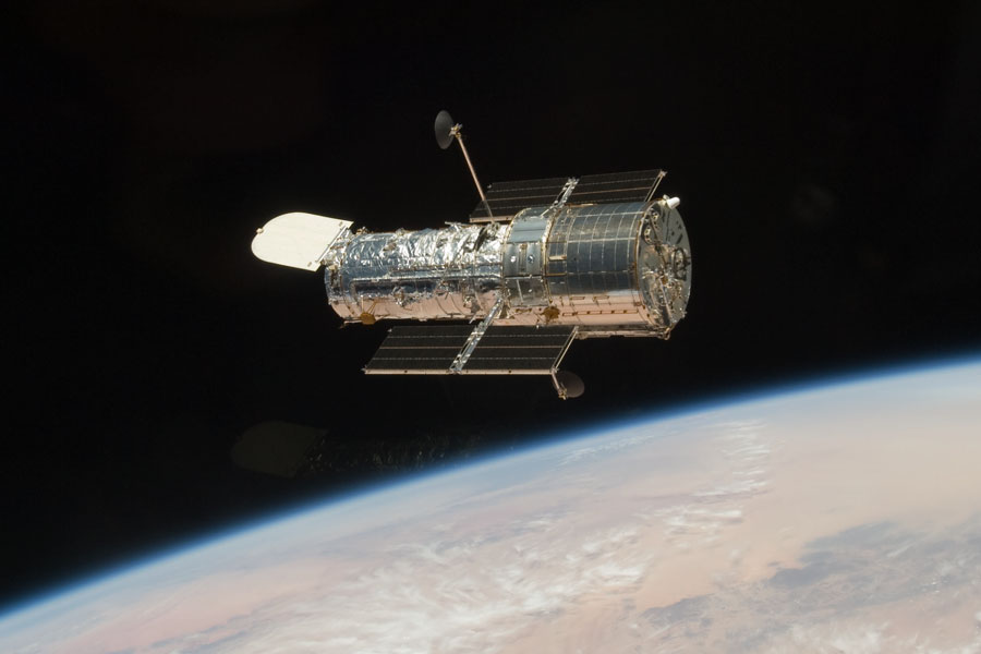 El Hubble flota en libertad