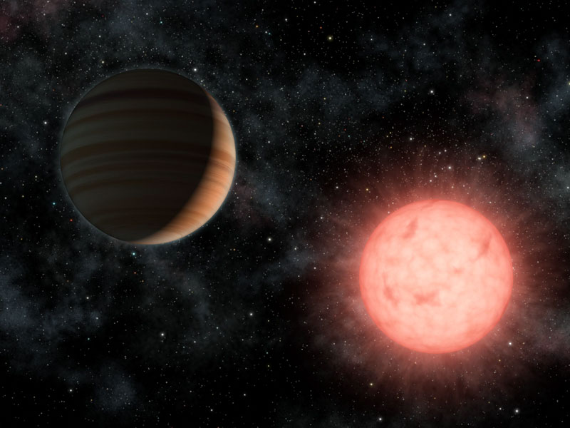 VB 10: Un gran planeta orbitando a una pequeña estrella