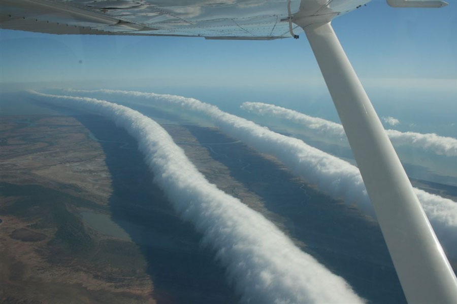 Nubes Gloria Matinal sobre Australia